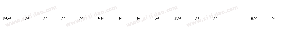 MatrixExtraBold Bold字体转换